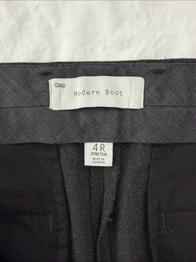 GAP Modern Boot Pants - Charcoal Gray